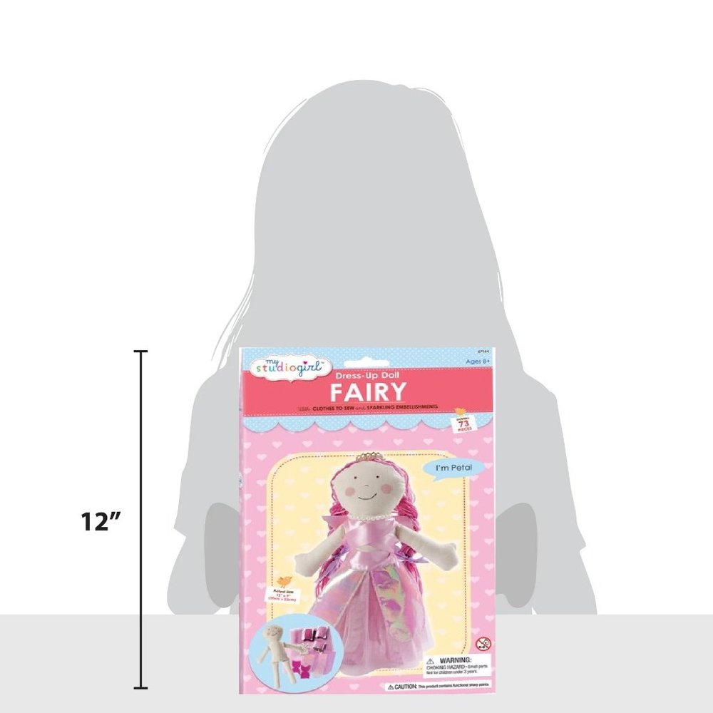 NEW In Box My Studio Girl Dress Up Doll Sewing Kit - Fairy "Petal" - Picture 4 of 4